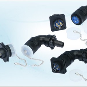 ขั้วต่อวงกลม CSP YD28 แบบพลาสติกชนิดข้อศอก สำหรับงานอิเล็กทรอนิกส์ - Product Image 1