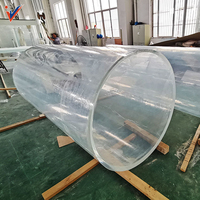 Leyu Factory Custom ized Größe Acryl zylinder Aquarium für zu Hause