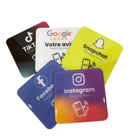 Plaque NFC Google Avis en PVC Époxy : Augmentez Vos Évaluations