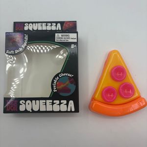 Juguete antiestrés de goma triangular con forma de pizza, de rebote lento, mini, simulación de éxito transfronterizo - Product Image 4