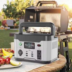 Vente chaude 600W Centrale électrique Portable 307Wh <span class=keywords><strong>Source</strong></span> d'alimentation Mobile Haute efficacité pour la maison Activités de plein air Voiture Utilisation facile - Product Image 4