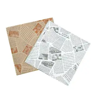 Schlussverkauf Lebensmittelverpackung Verwendung fettdicht bedrucktes Backpapier Parchment Backpapier