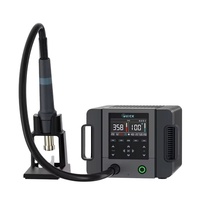 Estación de Desoldadura de Aire Caliente Inteligente QUICK 861PRO de 1300W, Estación de Retrabajo BGA SMD para Reparación de Placas Base de Teléfonos Móviles y PCB