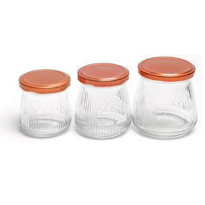 برطمانات زجاجية مستديرة واسعة الفوهة للمربى والصلصة والعسل سعة 100 مل و150 مل و200 مل و280 مل مباشرة من المصنع - Product Image 2