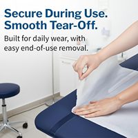 Rouleau d'examen médical perforé jetable en papier crépon 35 g/m² pour hôpitaux et hôtels – Rouleaux de lit respirants et doux pour la peau