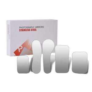 Prezzo di fabbrica dentale bocca orale specchio vetro acciaio inossidabile specchio riflettente fotografia dentale riflettore ortodontico - Product Image 1