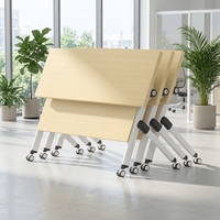 Tables de conférence modernes, bureau mobile pliable, table de réunion pliable pour salle de réunion scolaire