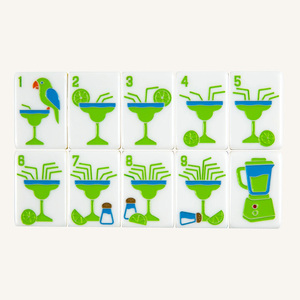 Nouvel ensemble de tuiles de mahjong américain en acrylique de luxe, 160 tuiles, durable, avec tapis de jeu, pour divertissement de casino et jeux de société – Collection 2026 à succès - Product Image 3
