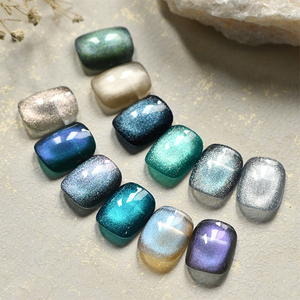 AILANUO Esmalte de Uñas en Gel Ojo de Gato con Purpurina Pulida de 12 Colores, Efecto Corona y Polvo de Estrellas, Proveedor de Uñas Personalizadas de Marca Privada ODM/OEM - Product Image 1