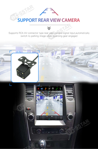 Bosstar Vertical 12,1 pulgadas reproductor de Dvd del coche Android estéreo para NISSAN patrulla Infiniti QX80 2013-2018 <span class=keywords><strong>auto</strong></span> manual a/c - Product Image 5