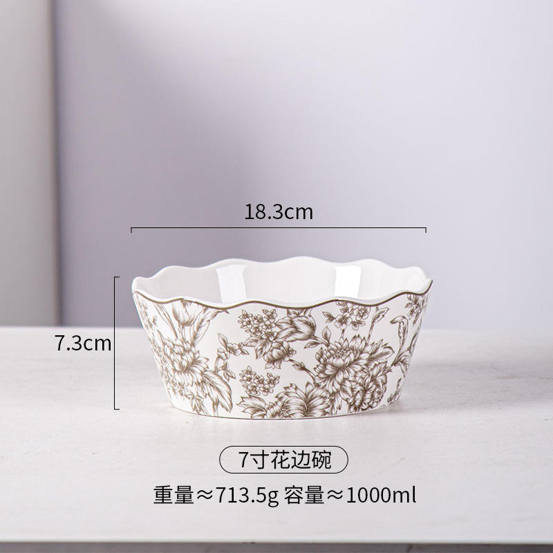 7inch lace bowl