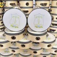 Musical Instruments for Church Full set Mini Tambourine 4 Inch Bulk Percussion Noise Maker Handheld Tamburelli Matrimonio 10 cm