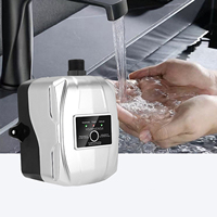 Chauffe-eau domestique compact 24V avec robinet de douche et pompe de surpression automatique à onduleur 110V/240V
