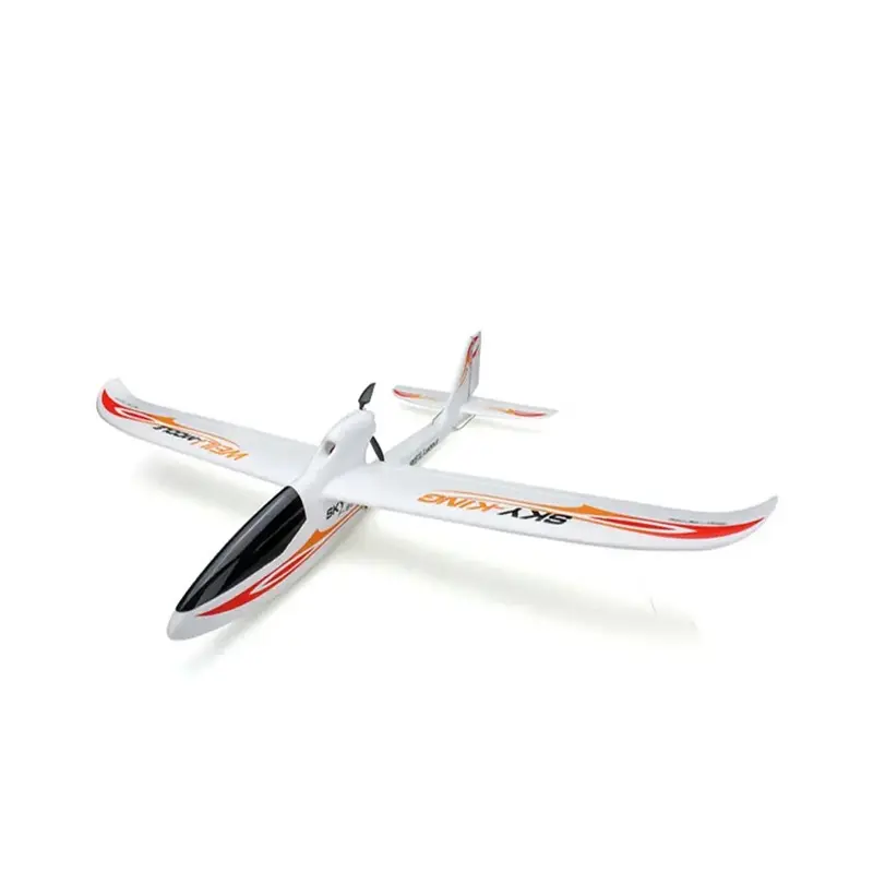 WLtoys F959S Sky King 2,4G 750mm размах крыльев приводимого в движение с помощью электропривода RC планер самолет RTF 6-осевой гироскоп F959 обновлен