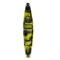 LSF Popular 4.99 m Canoë-kayak en plastique pour deux personnes avec siège double avec accessoire