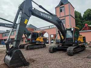 Excavadora de cadenas EC210, equipo de movimiento de tierras, excavadora de 24 toneladas, excavadora usada original, excavadoras Volvo en venta - Product Image 5