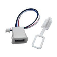 Konektor Port Pengisian Daya USB 2.0 2Pin/4Pin Grosir, Kabel Antarmuka Data Dengan Soket Konektor PH2.0 Betina
