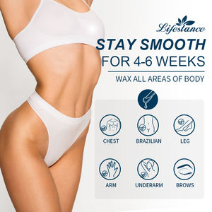 Lifestance Hard Wax Beads 1000g Etiqueta privada Cera caliente para encerado de cuerpo completo con depilación depilatoria efectiva - Product Image 5