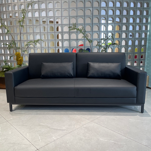 Foshan Oficina de cuero asequible Espera Descansando Visitante Juego de sofá barato Diseño Muebles modernos En línea Oficina de China como - Product Image 4