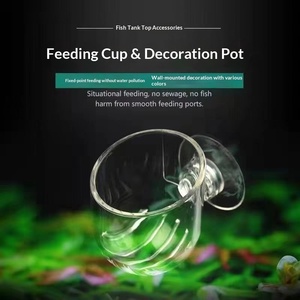 Copa Transparente para Hematozoides, Copa para Lombrices Rojas, Contenedor de Alimentación de Vidrio Orgánico, Copa para <span class=keywords><strong>Plantas</strong></span> Acuáticas, Copa de Aire, Copa para Mosquitos, Copa para Krill - Product Image 4