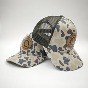 Custom 6 Panel Richardson Style Y2K Hip Hop Beach Herringbone Blank Snapback Trucker <b>Cap</b> Mesh Black - Product Image 4