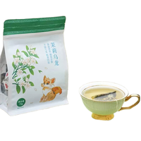 Thé Oolong au Jasmin en Gros Direct Fabricant, Sachets de Thé Triangulaires Savoureux de 115g, 3,5g par Sachet, 30 Sachets au Total, Boîte de Thé