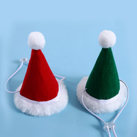 Chapeau d'anniversaire pour animaux de compagnie, bandeau de Noël pour chats et chiens, accessoires de fête, fournitures pour animaux de compagnie, vente en gros