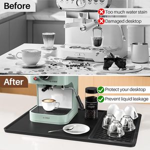 Anti-slip <b>Silicone</b> <b>Mat</b> Waterproof Detachable Dish Drying Table Bar <b>Mat</b> Pads Heat Resistant Kitchen Accessories - Product Image 6