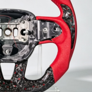 Volant de course personnalisé en fibre de carbone pour <span class=keywords><strong>Dodge</strong></span> Charger RT Challenger Durango SRT 392 Jeep Cherokee Trackhawk - Product Image 5