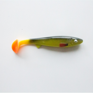 Grandes leurres souples en plastique à queue en T, Swimbait en PVC 6,5 po 1,3 oz, <span class=keywords><strong>Leurre</strong></span> souple type Minnow Shad 16,5 cm 34 g, <span class=keywords><strong>Leurre</strong></span> souple à queue de pagaie pour <span class=keywords><strong>brochet</strong></span> - Product Image 5