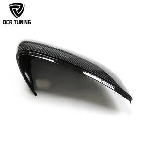 Coques de rétroviseurs en fibre de carbone avec assistance aux angles morts pour Audi <span class=keywords><strong>Q4</strong></span> E-tron <span class=keywords><strong>VW</strong></span> ID.4 ID.5 2020+ – Cache de rétroviseur automobile - Product Image 6