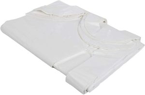 Disposable PE Aprons 27.5x46 Inches Waterproof Bibs Adults Cooking Arts Crafts Painting Salon Custom Size/Color/Thickness Carton - Product Image 3
