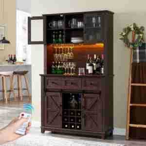 Simple <b>sideboard</b>, <b>storage</b> cabinet, wall-mounted living room wine cabinet, tall cabinet, light luxury home tea cabinet, <b>storage</b> - Product Image 3