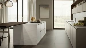 Muebles de Cocina Modulares de Diseño Gratuito, Fabricados en China, Gabinetes de Cocina Modernos Blancos de Madera con 15 Años de Experiencia de Fábrica - Product Image 3