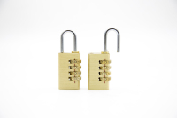 Cadenas à combinaison en laiton réinitialisable de 21mm, numéro de code à 4 chiffres, porte, voyage, bagages, fermetures à glissière, vente en gros