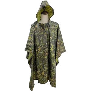 Pluie à capuche en PVC léger pour Poncho imperméable réutilisable imperméable pour hommes femmes équipement de pluie multifonctionnel pour Camping randonnée - Product Image 3