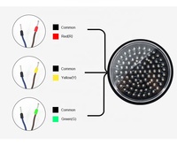Modul Lampu Lalu Lintas LED Bola Hijau Dia.200mm(10inci) dengan Lensa Fresnel