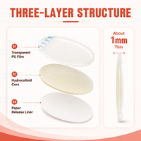Patchs hydrocolloïdes pour les pieds pour le cyclisme, imperméables, respirants, forte adhérence, anti-friction, anti-transpiration