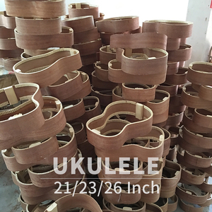 Ukulélé GALYDA 4 cordes, corps en bois, manche en acajou, touche en palissandre, finition vernie, guitare pour débutants - Product Image 6