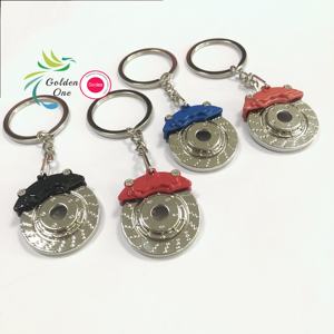 Promoción personalizada caja de cambios palanca de cambios fuerte 3D llaveros Personalizados <span class=keywords><strong>Mini</strong></span> Auto Turbo piezas de coche grabado Metal 3D llavero - Product Image 2