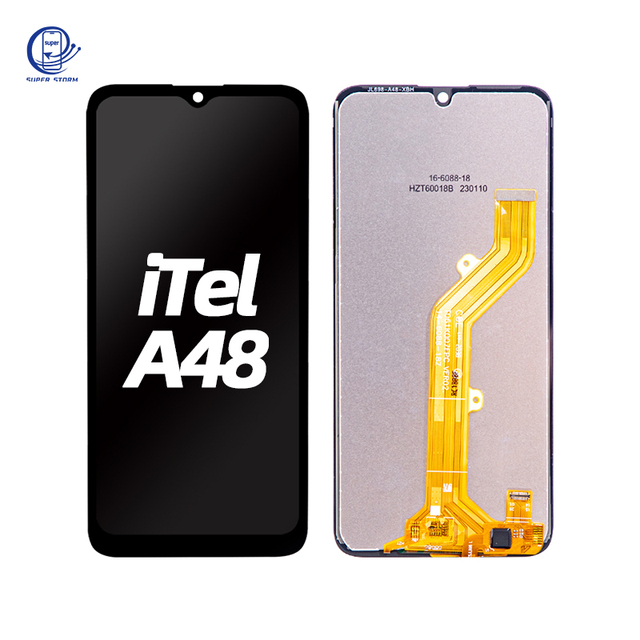 Wholesale for ITel A48 Mobile Phone LCD Touch Screen for ITel A48 LCD Display Screen Replacement LCD Screen for ITel
