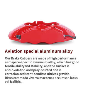 Kit d'étrier de frein avant modifié personnalisé OEM <span class=keywords><strong>RS4</strong></span> 4 pistons système de freinage haute performance pour <span class=keywords><strong>Audi</strong></span> <span class=keywords><strong>RS4</strong></span> RS5 RS6 RS7 S4 S5 S6 S7 R8 - Product Image 3