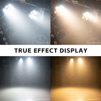 L407 LED7 Projecteur de surface à effet œil avec lumière blanche chaude et froide, contrôle DMX512 pour spectacle scénique, DJ, discothèque, mariage, événement, fête