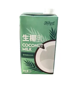 Delthin 1L Organic Coconut Milk Organic Unsweetened-Dairy Free-Gluten Free- Kosher-Vegan-Non-GMO