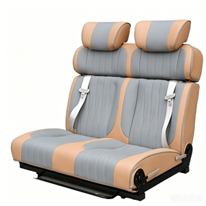 Lit de voiture pliable en cuir de luxe pour longs trajets, design ergonomique confortable, <span class=keywords><strong>canapé</strong></span> de van avec oreiller amovible - Product Image 1