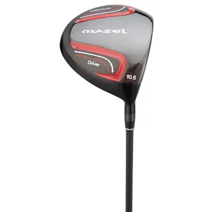 MAZEL Black Driver 460 Mens Right Handed Stiff Flex 9.5 Degree Come with Headcover,Titanium Forged Golf Club