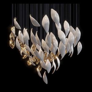 Hiện đại ăn uống trong nhà khách sạn Đồng Mặt dây chuyền lịch thi đấu Antique Brass trần ánh sáng máy bay sang trọng Đèn chùm di chuyển - Product Image 4