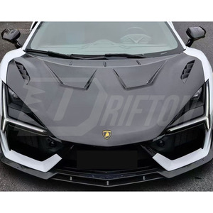 ฝากระโปรงคาร์บอนแบบเปิดโล่งเต็มรูปแบบสไตล์ DK สำหรับ Lamborghini Revuelto - Product Image 2