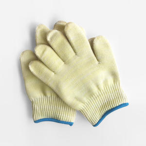 Gants résistants aux hautes températures 350C, gants de travail isolants thermiquement à cinq doigts pour la fabrication mécanique, en stock - Product Image 4