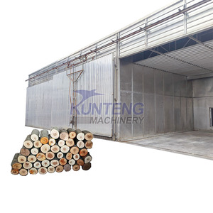 Tamaño grande Fabricación en China Nuevo patrón Equipo seco de madera de coco Secador de troncos de madera Horno de secado de madera - Product Image 1